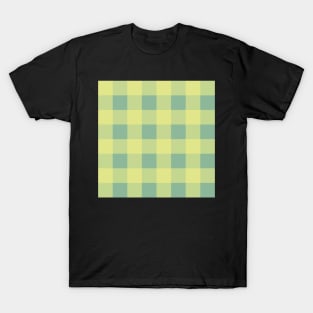 Orchard Plaid - Yellow and Green T-Shirt